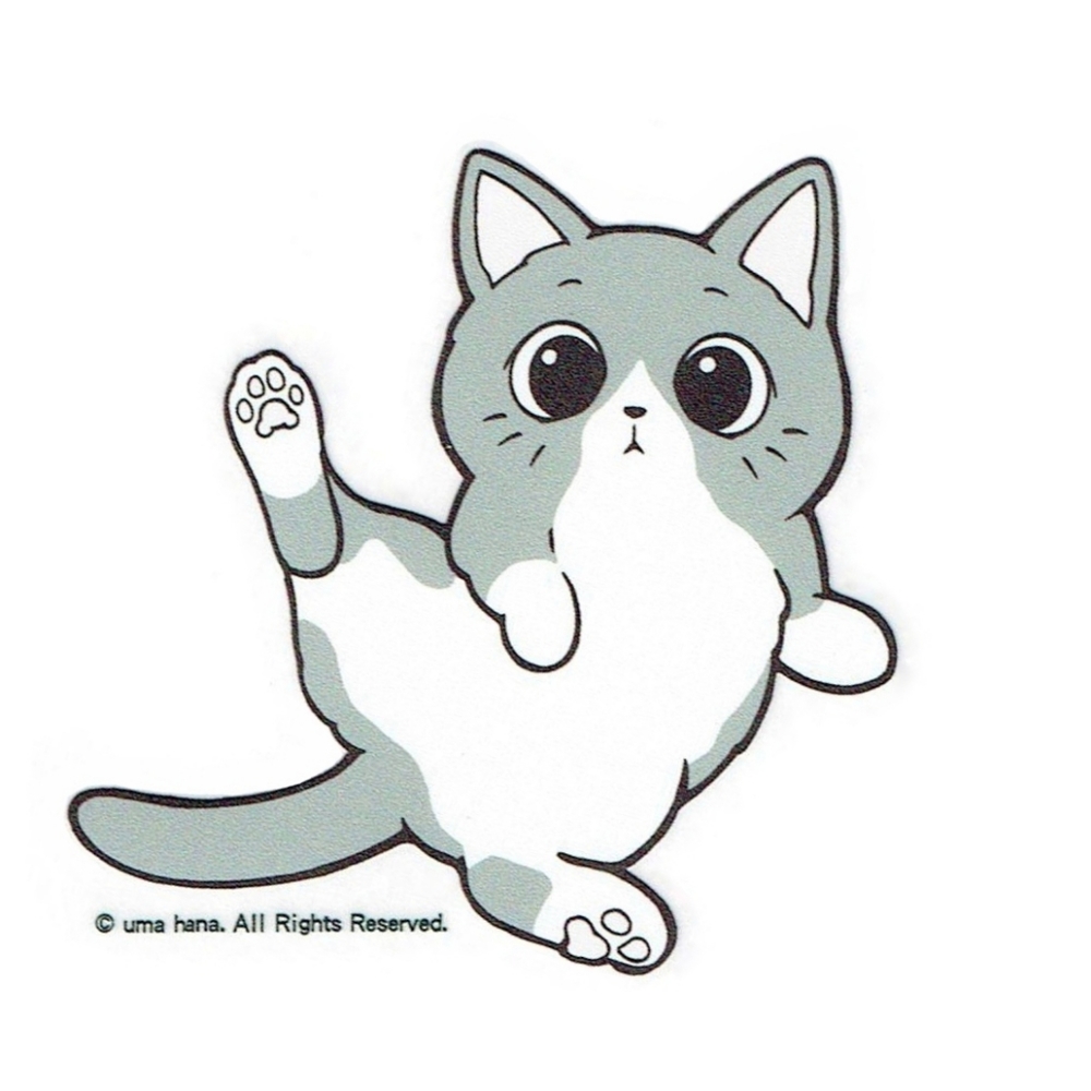 Waterproof Cat Sticker Decal Die Cut